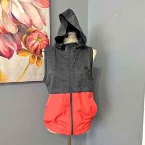 adidas climalite hooded vest